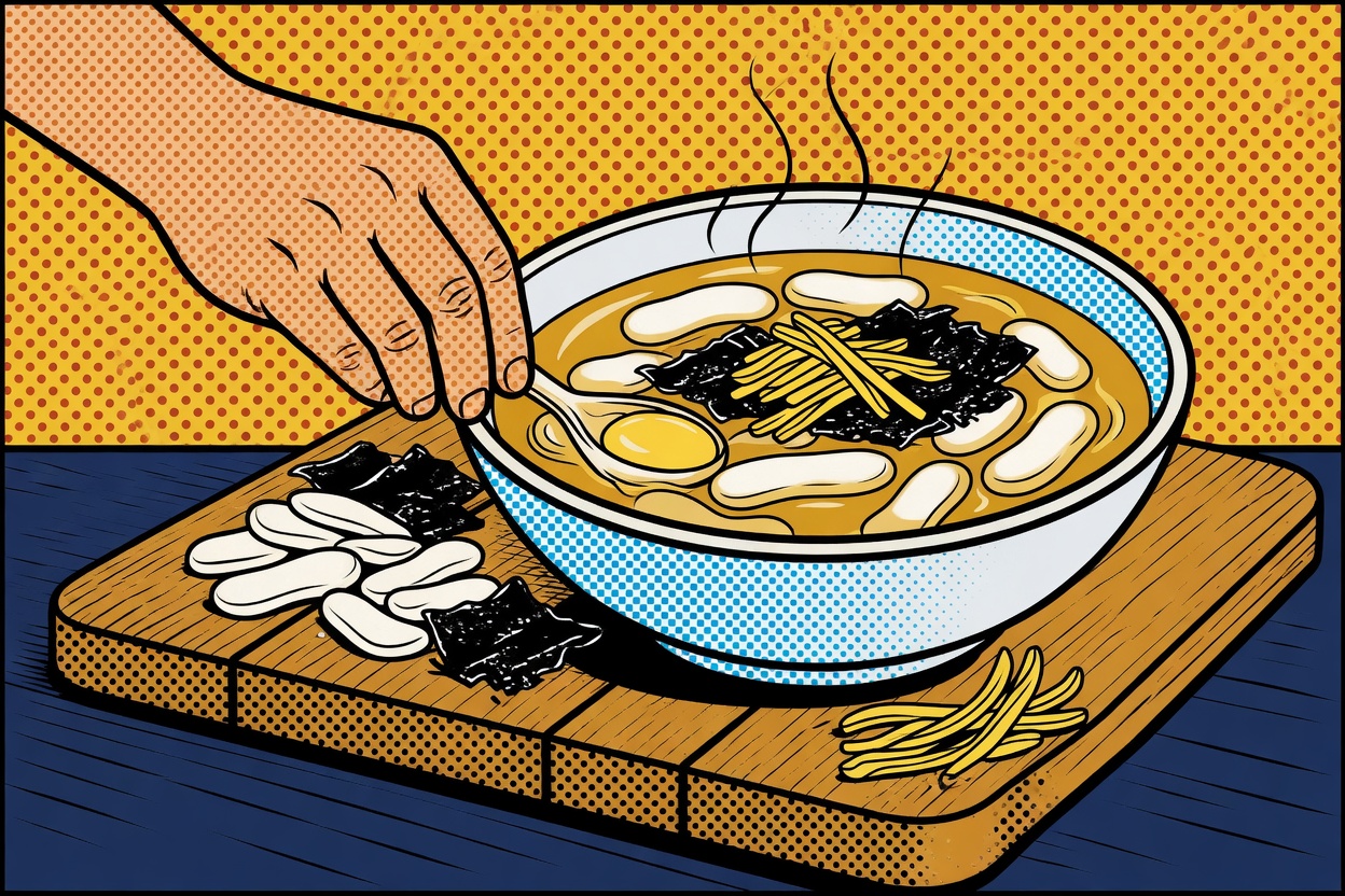 Tteokguk Recipe — How to Make Korean Rice Cake Soup